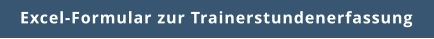 Excel-Formular zur Trainerstundenerfassung